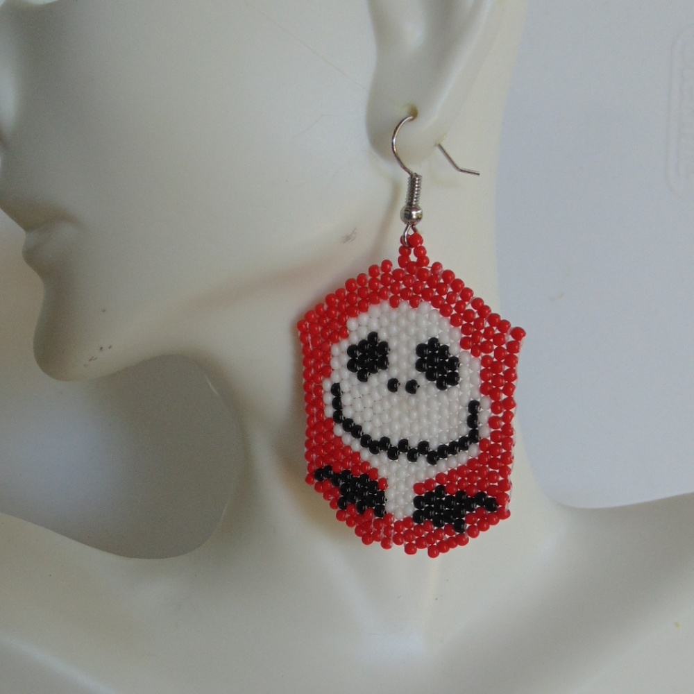 Halloween Earrings, Skull Earrings